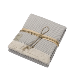 Spa towel STRIPES - 100X180 - GRAY