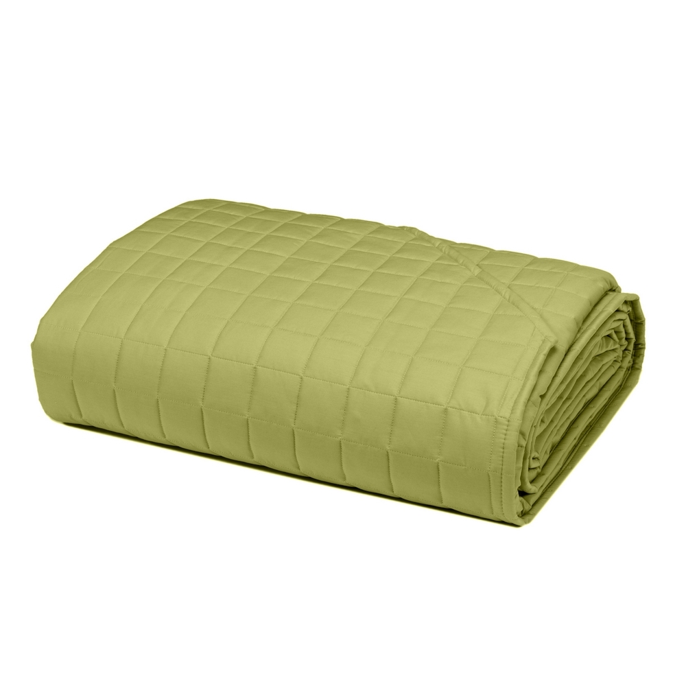 PLEIN Quilted bedspread - IT SINGLE - green