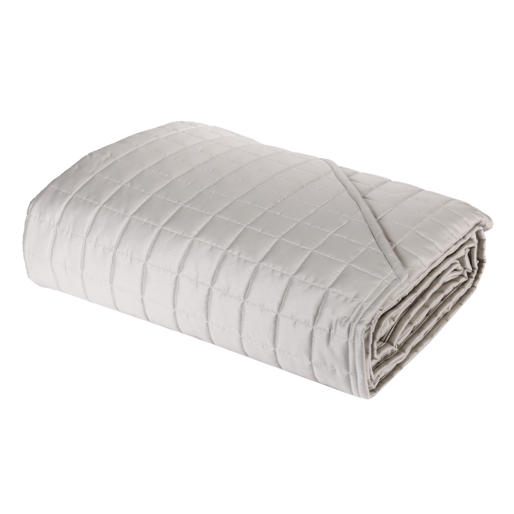 Quilted bedspread TRECENTO-270X270-grey