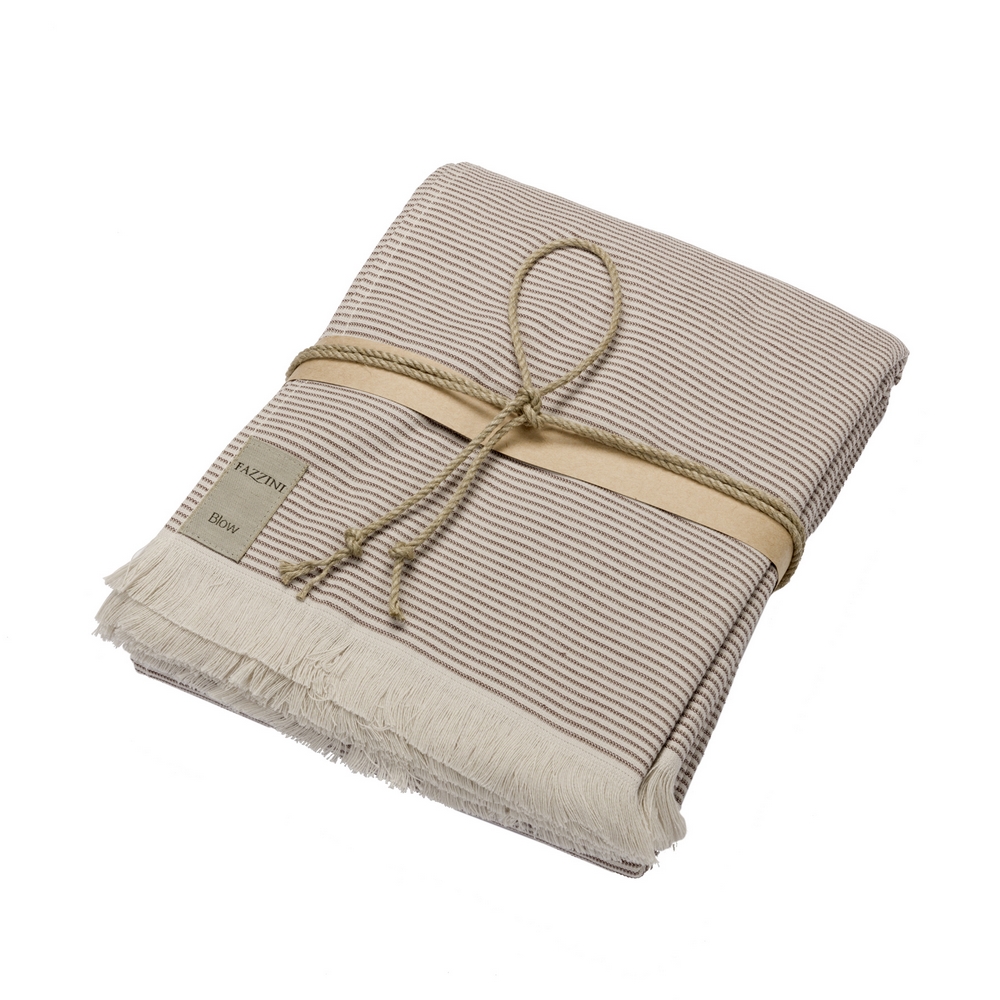Spa towel STRIPES - 100X180 - NATURAL