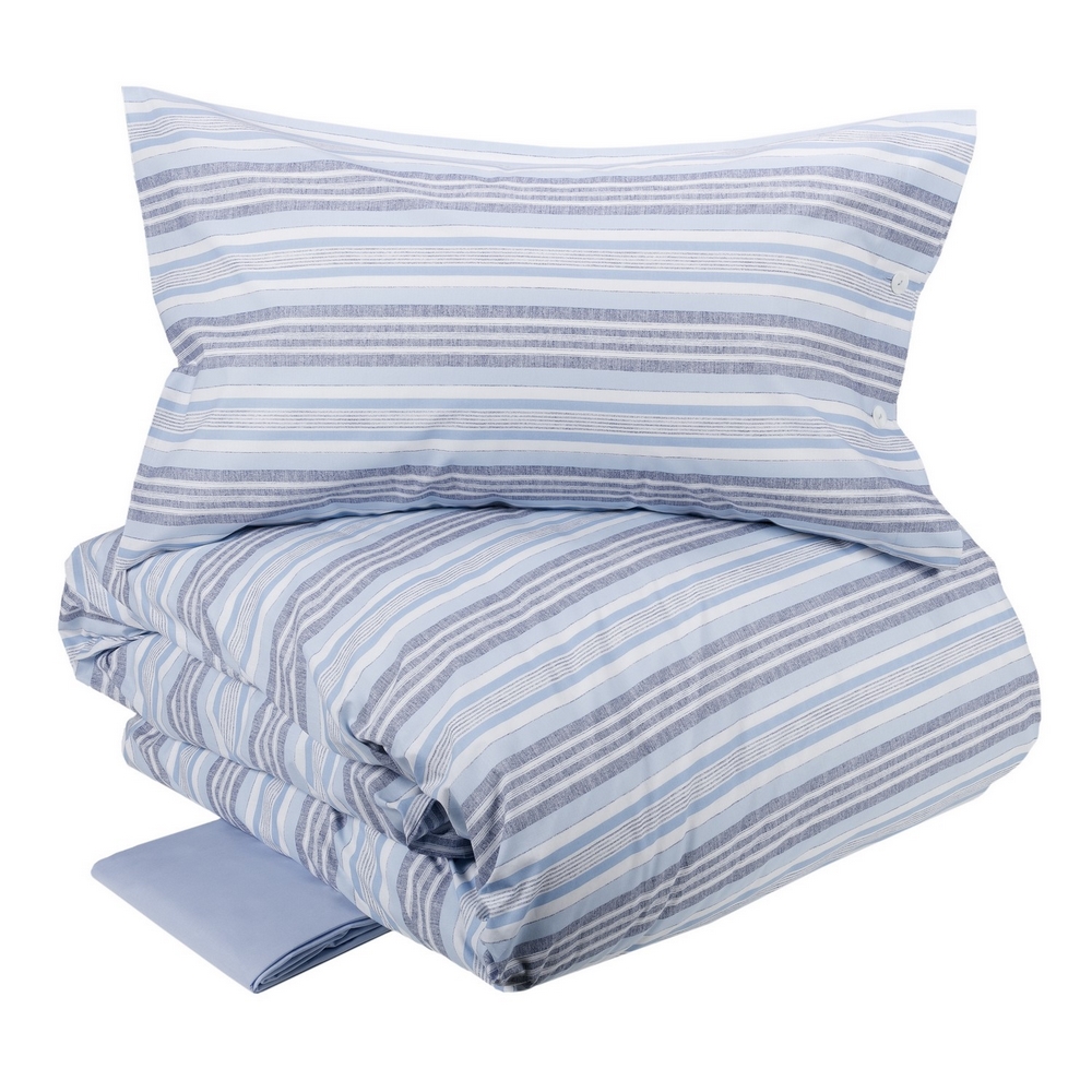 Fazzini Duvet Cover Set Asole It Double Light Blue Fazzini Home